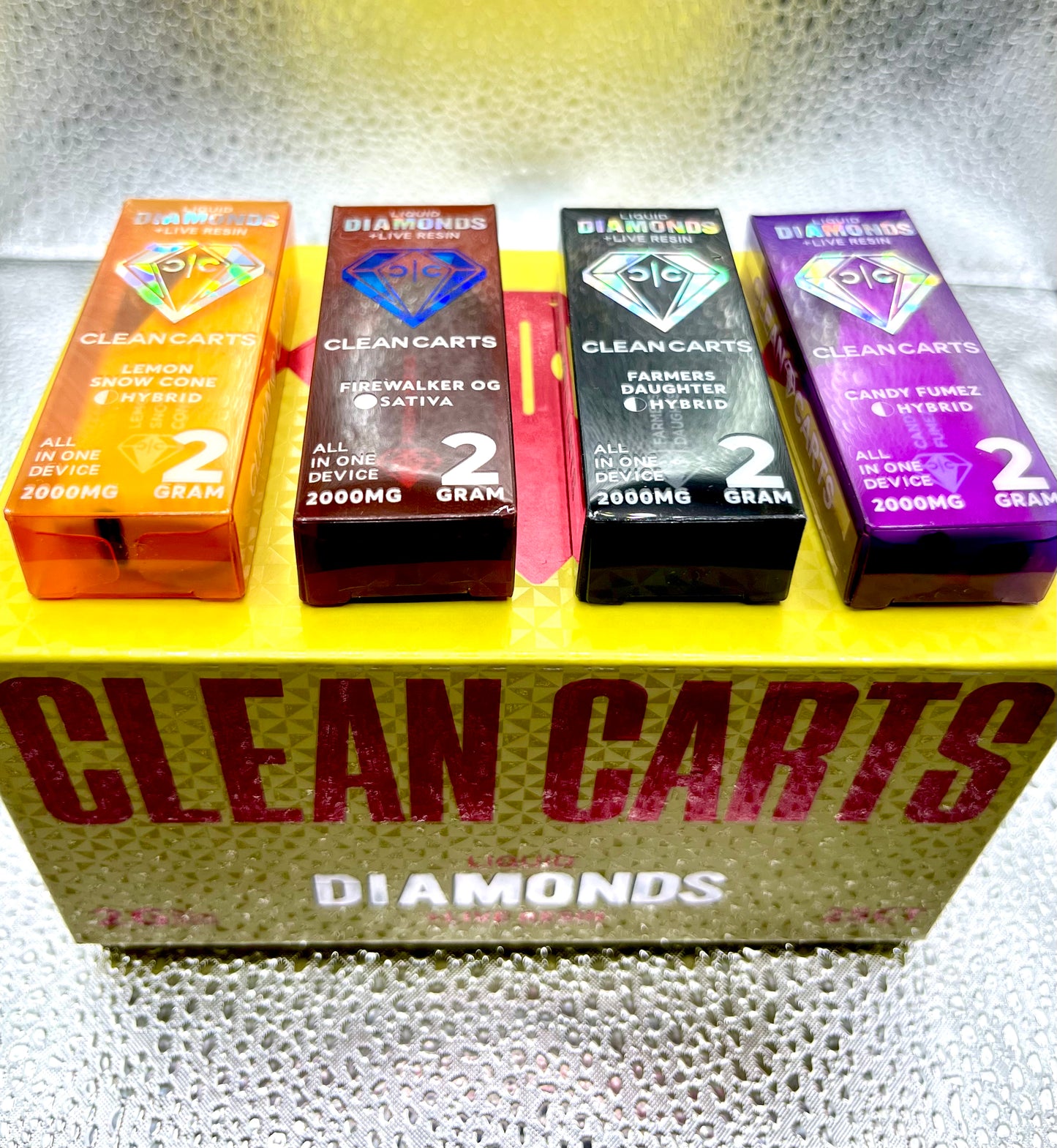 Two Gram Clean Carts
Disposables